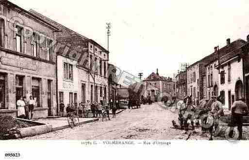 Ville de VOLMERANGELESMINES, carte postale ancienne