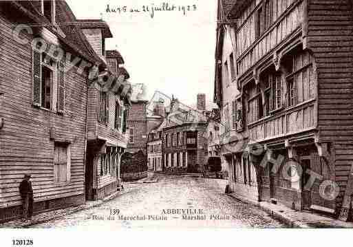 Ville de ABBEVILLE, carte postale ancienne