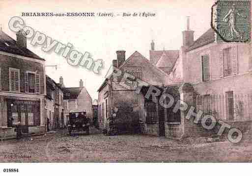 Ville de BRIARRESSURESSONNE, carte postale ancienne