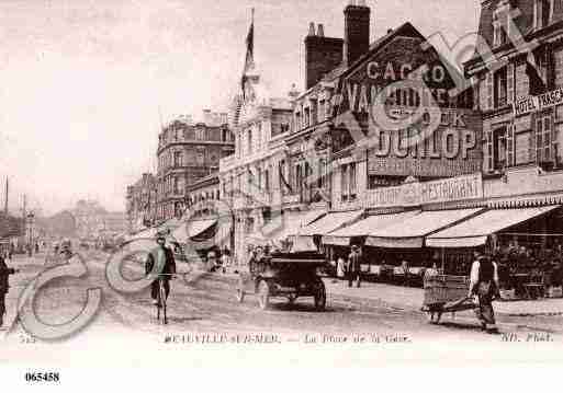 Ville de DEAUVILLE, carte postale ancienne