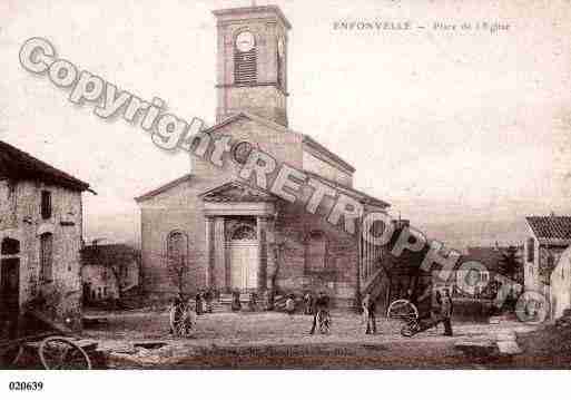 Ville de ENFONVELLE, carte postale ancienne