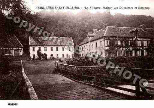 Ville de FERRIERESSAINTHILAIRE, carte postale ancienne