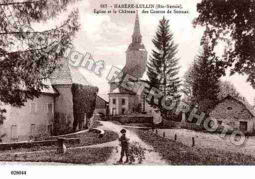 Ville de HABERELULLIN, carte postale ancienne