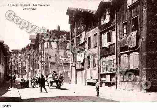 Ville de METZ, carte postale ancienne