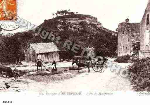 Ville de MONTPENSIER, carte postale ancienne