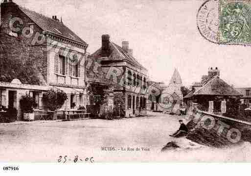 Ville de MUIDS, carte postale ancienne