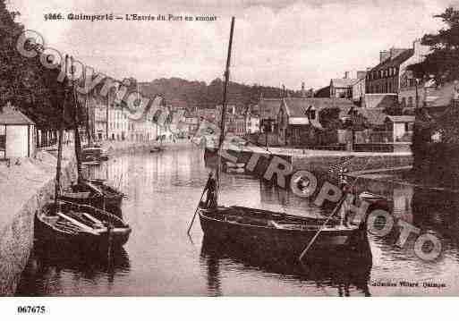 Ville de QUIMPERLE, carte postale ancienne