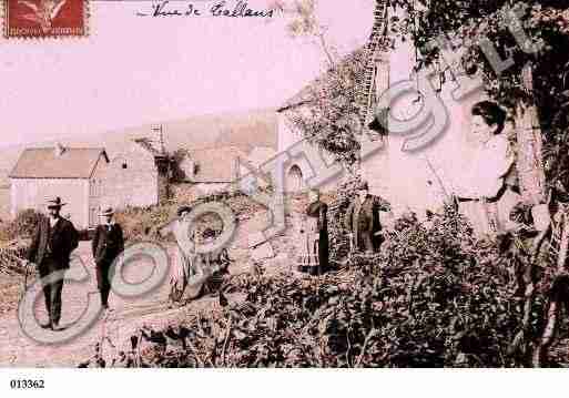 Ville de TALLANS, carte postale ancienne