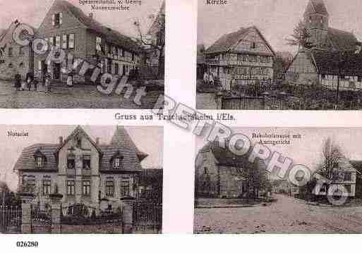 Ville de TRUCHTERSHEIM, carte postale ancienne