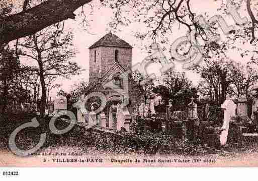 Ville de VILLERSLAFAYE, carte postale ancienne