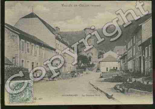 Ville de ALLARMONT, carte postale ancienne