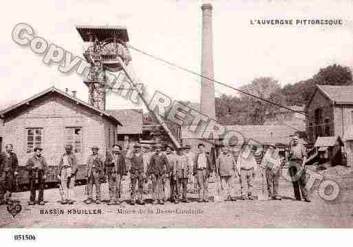 Ville de AUZATSURALLIER, carte postale ancienne