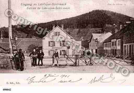 Ville de BROQUE(LA), carte postale ancienne