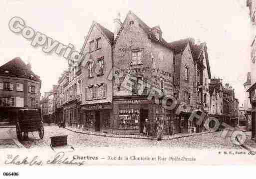 Ville de CHARTRES, carte postale ancienne