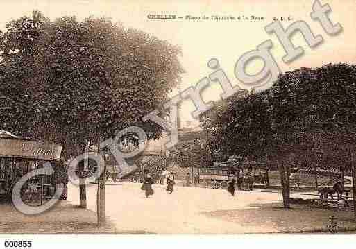 Ville de CHELLES, carte postale ancienne