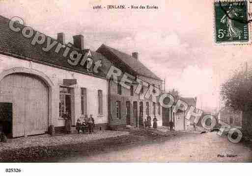 Ville de JENLAIN, carte postale ancienne