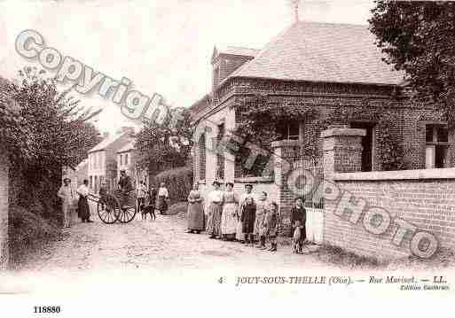 Ville de JOUYSOUSTHELLE, carte postale ancienne