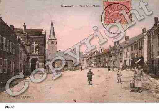Ville de RAUCOURTETFLABA, carte postale ancienne