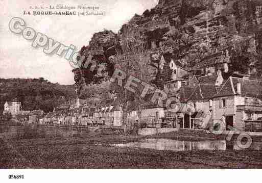 Ville de ROQUEGAGEAC(LA), carte postale ancienne