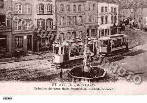Ville de SAINTAVOLD, carte postale ancienne
