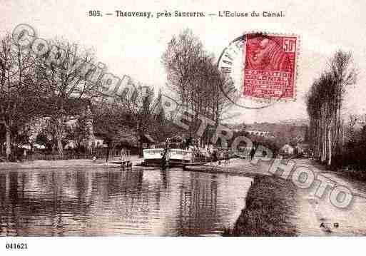 Ville de THAUVENAY, carte postale ancienne