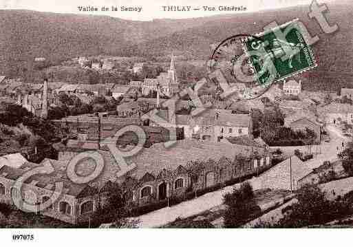 Ville de THILAY, carte postale ancienne
