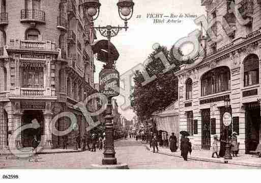 Ville de VICHY, carte postale ancienne