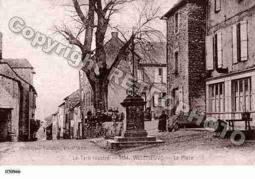 Ville de VILLENEUVESURTARN, carte postale ancienne