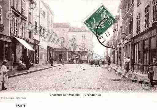 Ville de CHARMES, carte postale ancienne