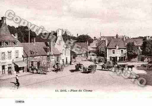 Ville de DOLDEBRETAGNE, carte postale ancienne