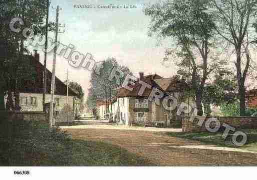 Ville de FRASNE, carte postale ancienne