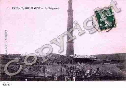 Ville de FRESNESSURMARNE, carte postale ancienne