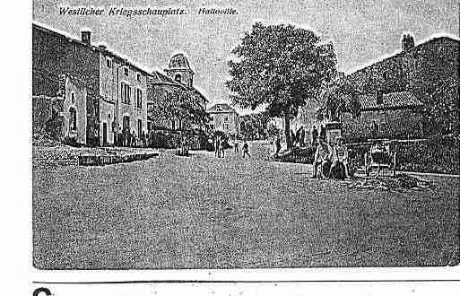 Ville de HALLOVILLE, carte postale ancienne