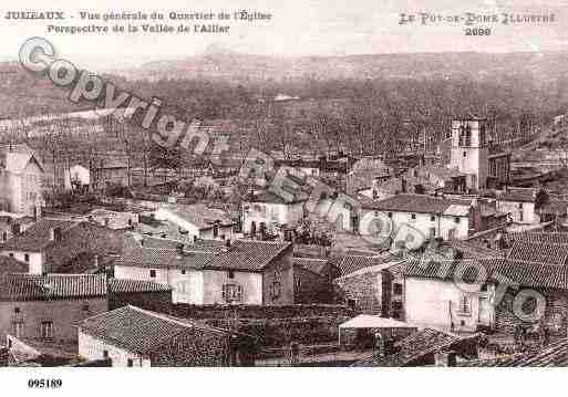 Ville de JUMEAUX, carte postale ancienne