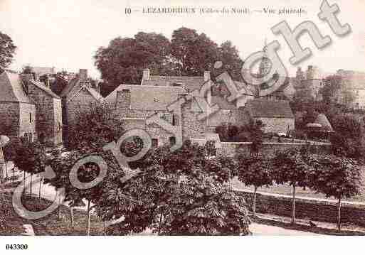 Ville de LEZARDRIEUX, carte postale ancienne