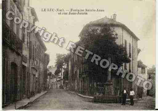 Ville de LUC(LE), carte postale ancienne