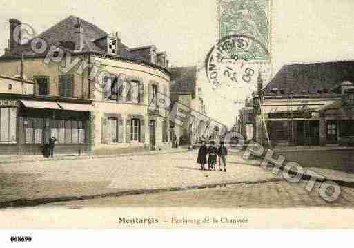 Ville de MONTARGIS, carte postale ancienne