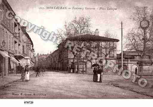 Ville de MONTAUBAN, carte postale ancienne