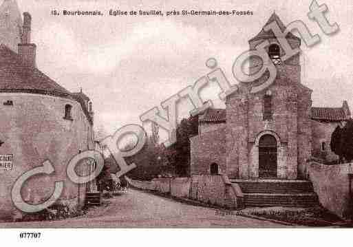 Ville de SEUILLET, carte postale ancienne
