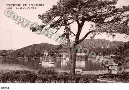 Ville de AGAY, carte postale ancienne