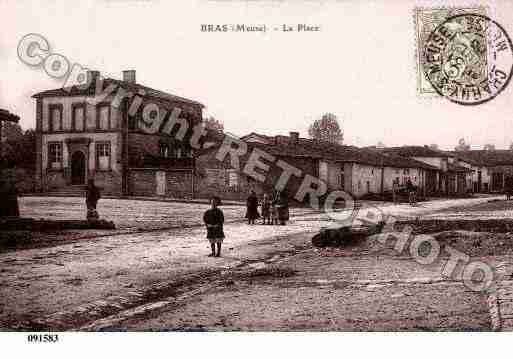Ville de BRASSURMEUSE, carte postale ancienne