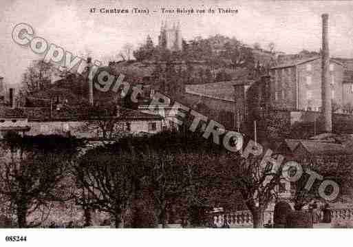 Ville de CASTRES, carte postale ancienne