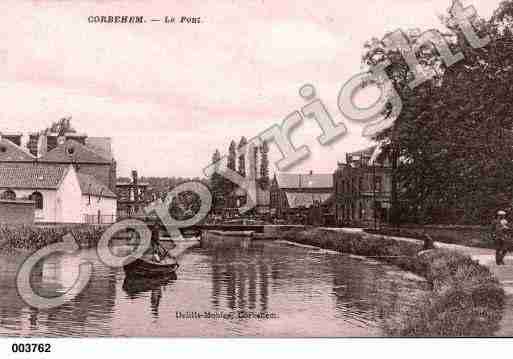 Ville de CORBEHEM, carte postale ancienne