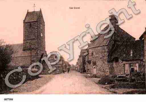 Ville de GAST(LE), carte postale ancienne