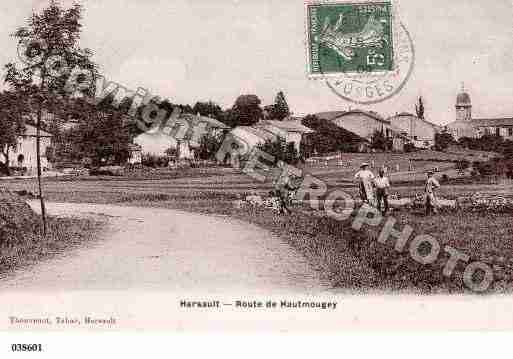 Ville de HARSAULT, carte postale ancienne