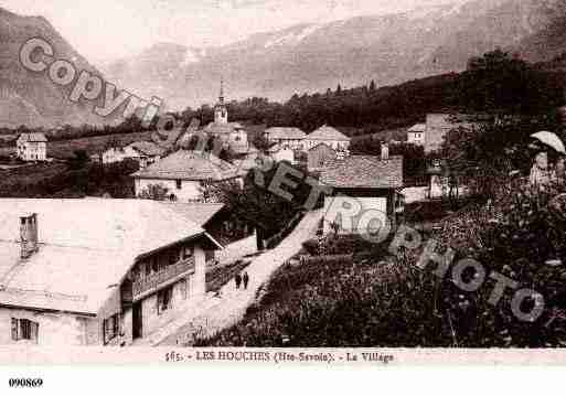 Ville de HOUCHES(LES), carte postale ancienne