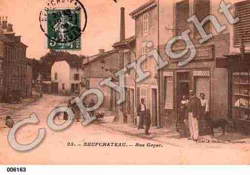 Ville de NEUFCHATEAU, carte postale ancienne