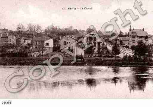 Ville de ORSAY, carte postale ancienne