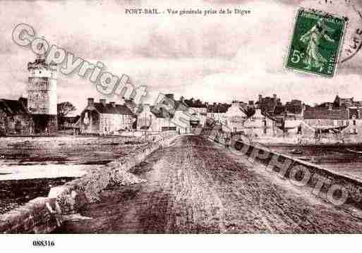 Ville de PORTBAIL, carte postale ancienne