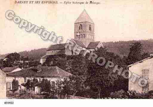 Ville de RELANGES, carte postale ancienne